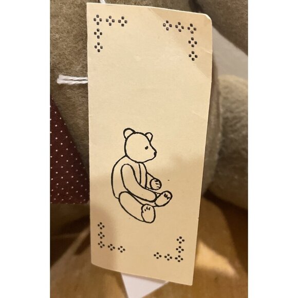 Vintage Real Bear Original Button Eyes Jointed Tan Large Teddy‎ 19 Inch - Picture 5 of 8